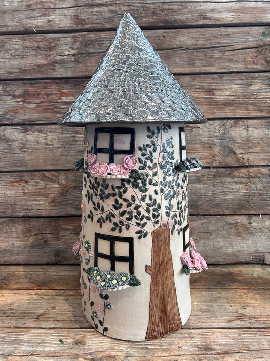 Mega keramik vase/hus - FORUDBESTILLING