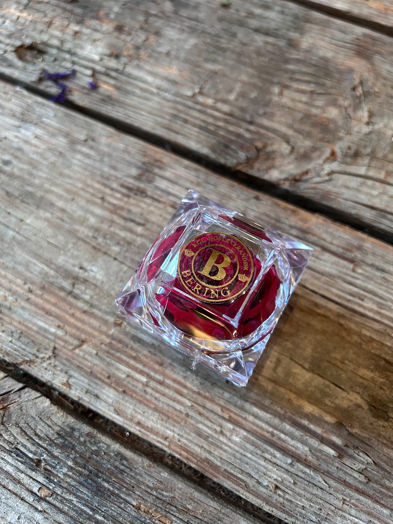 Smykkeæske med rose