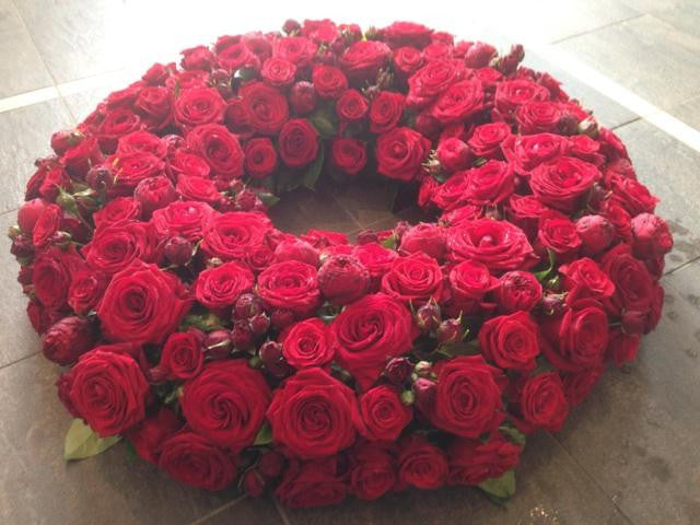 Round decorated rosary