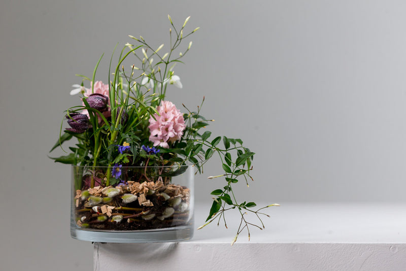 Spring garden in Glass