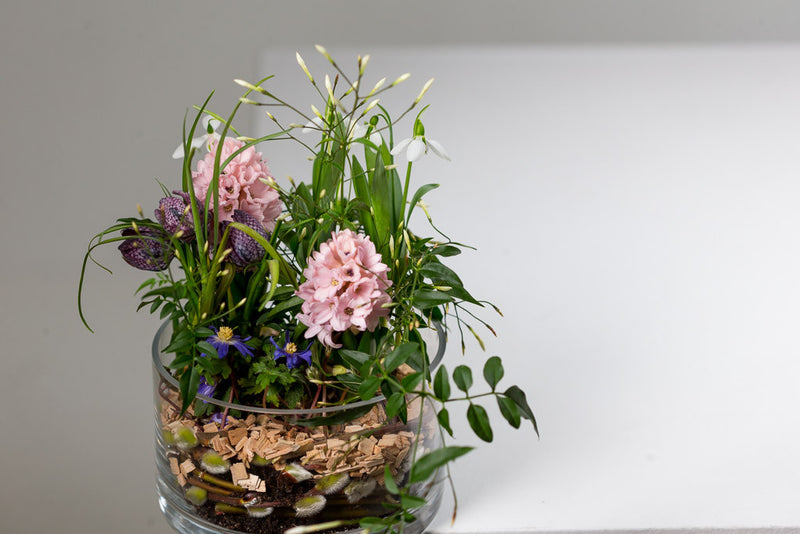 Spring garden in Glass