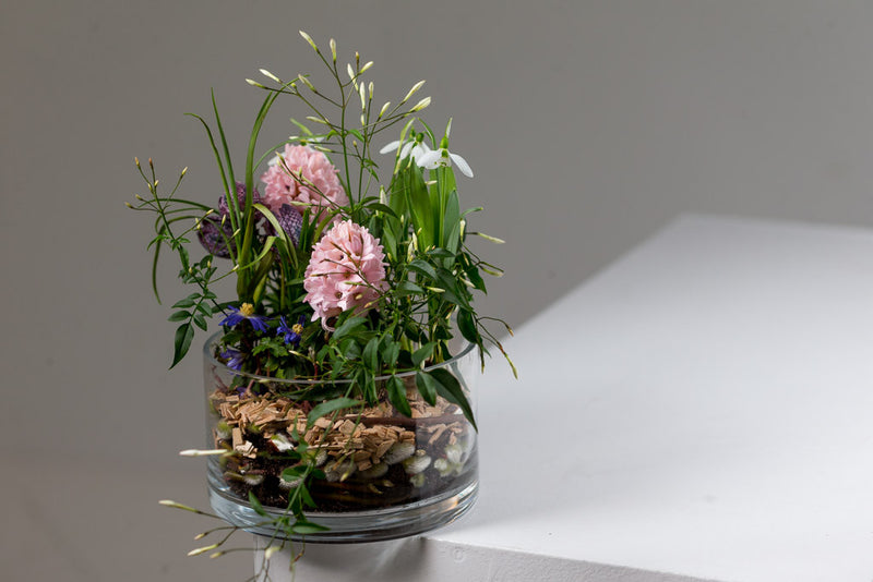 Spring garden in Glass