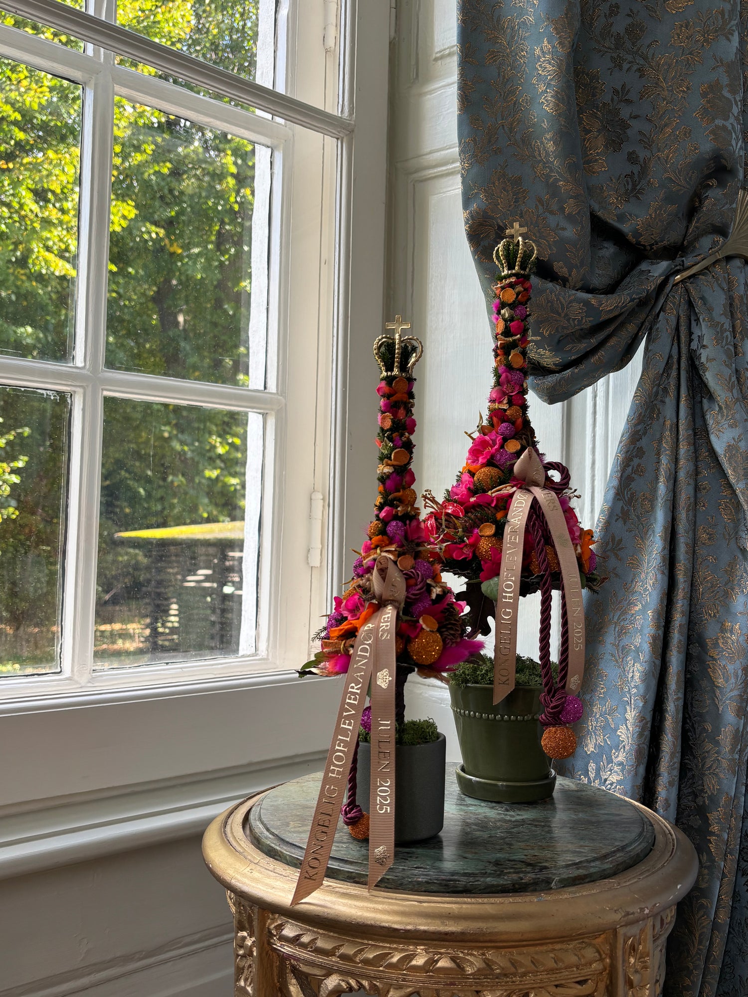 Whole Christmas trees