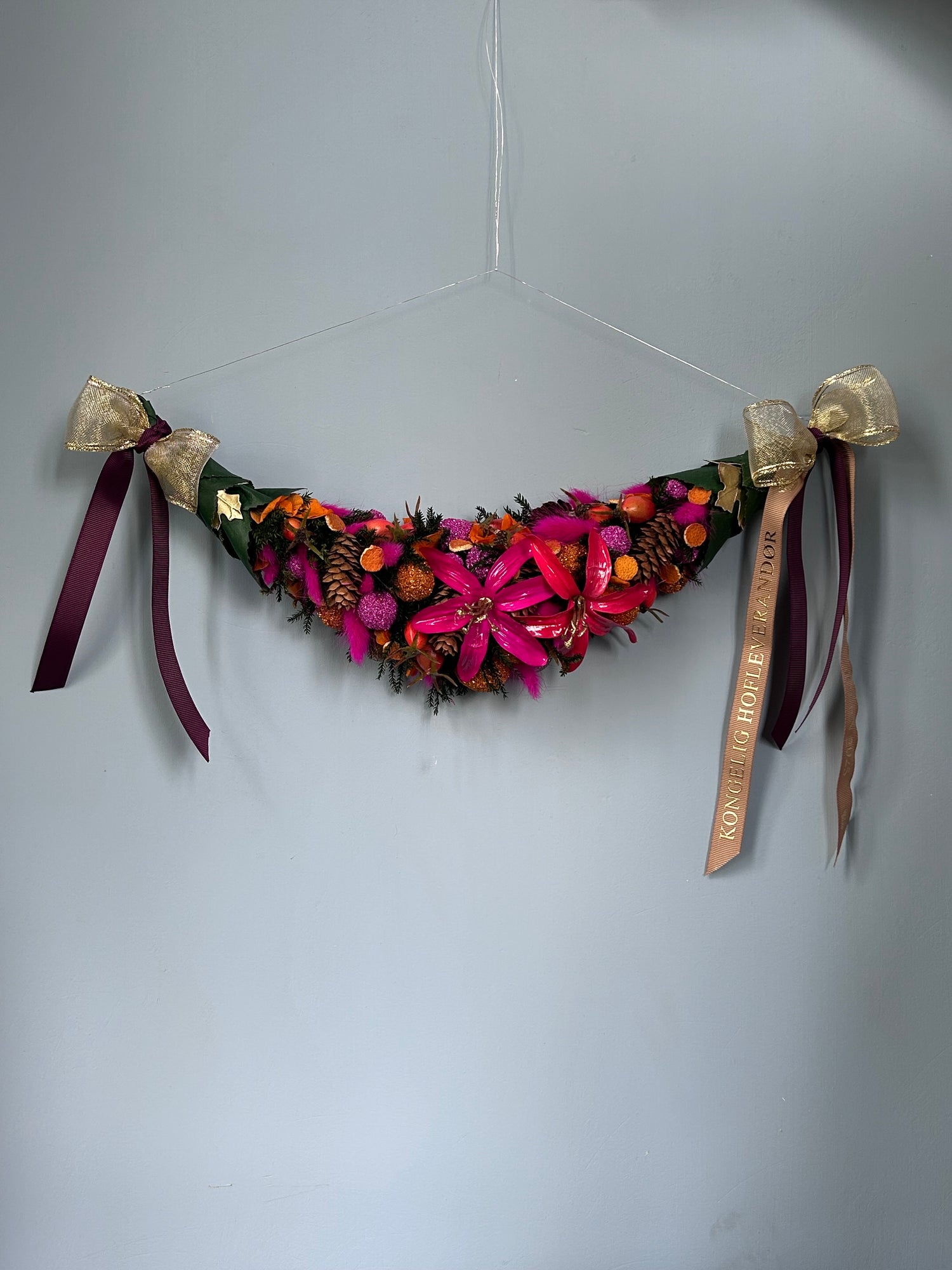 Håndbundet guirlande