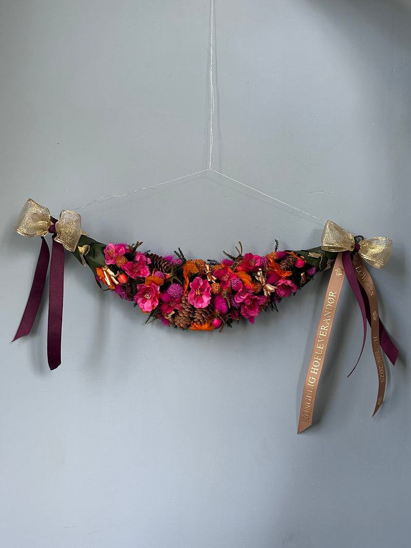 Håndbundet guirlande