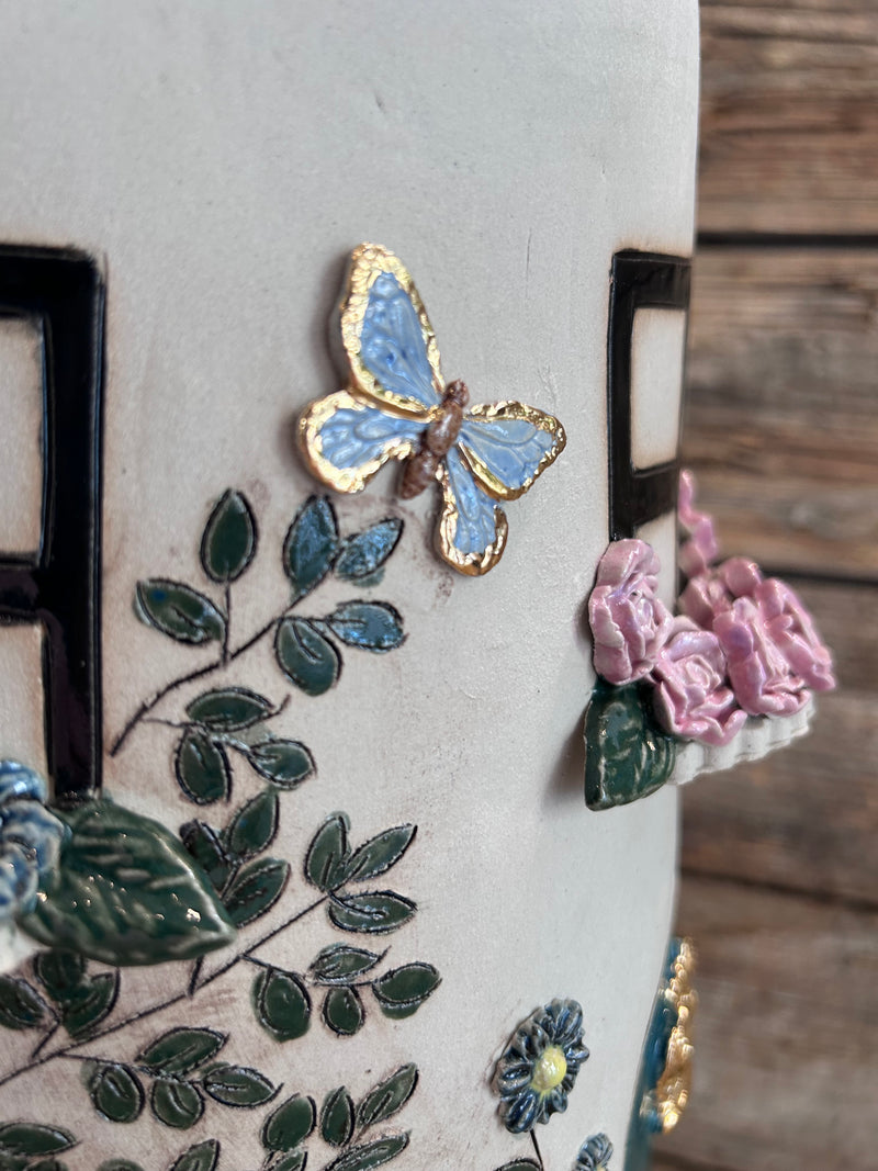 Mega keramik vase/hus - FORUDBESTILLING