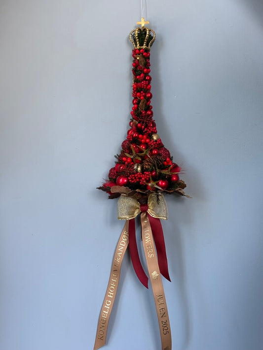 Halve juletræer til ophæng