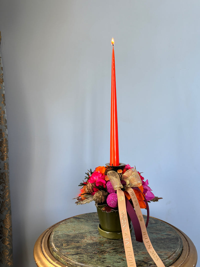 Lysdekoration med 1 lys